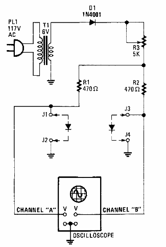 Plotter de curvas de diodos 
