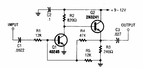 Amplificador y buffer 
