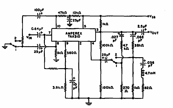 Preamplificador de cinta 
