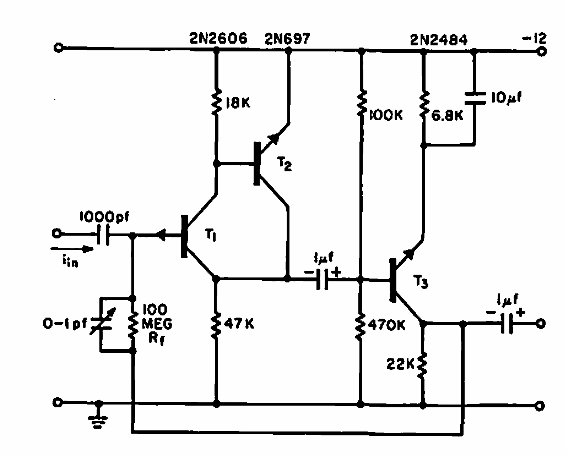 Electrómetro con JFET 
