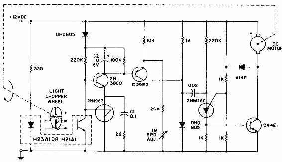 Control con retroalimentación por tacómetro 
