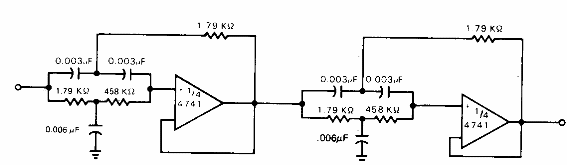 Filtro de rechazo de 1800 Hz 
