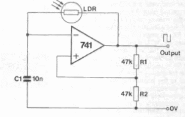 Oscilador controlado por luz 
