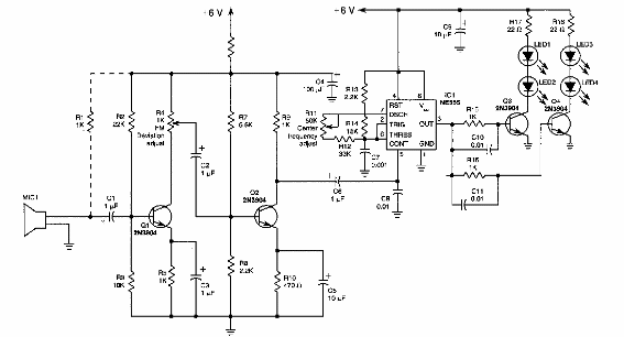 Transmisor de luz modulada 
