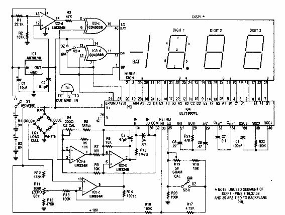 Escala electrónica 
