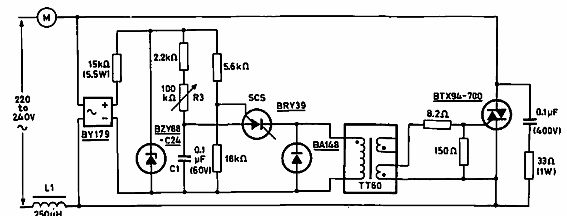 Control de motor de 4,5 kW 
