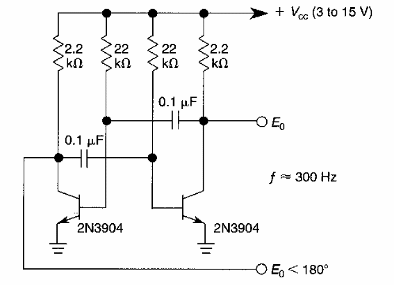 Astable de 300 Hz 
