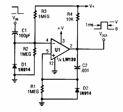 Monoestable LM139 
