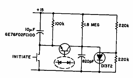 Oscilador PUT de 1 kHz 
