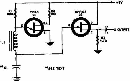 Oscilador UJT y FET de 400 Hz 
