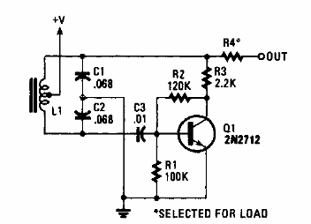 Oscilador de audio LC 
