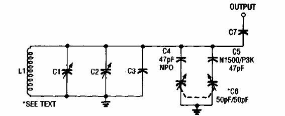 Compensador de temperatura para VFO 
