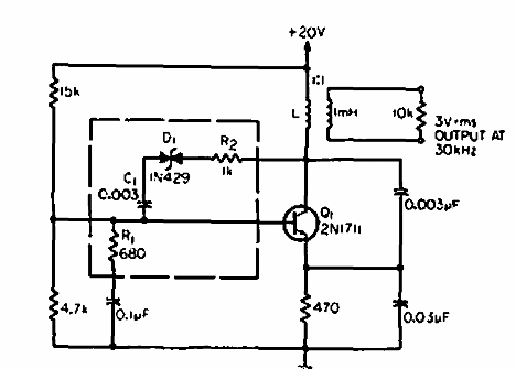 Oscilador 30 kHz 
