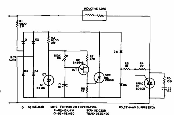 Disparo de triac sin transformador 
