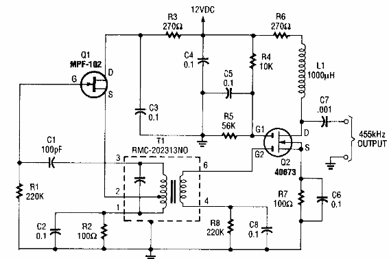 Generador de 455 kHz 
