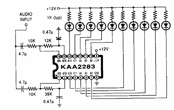 VU meter mono 
