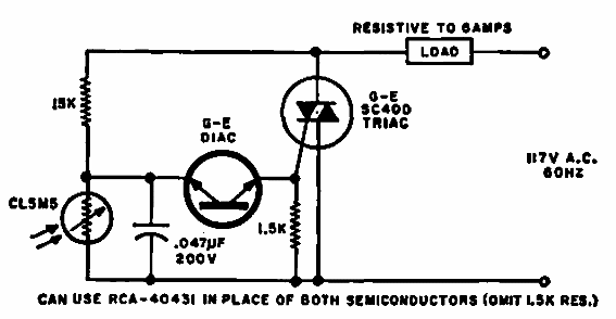 Triac fotocontrolado 
