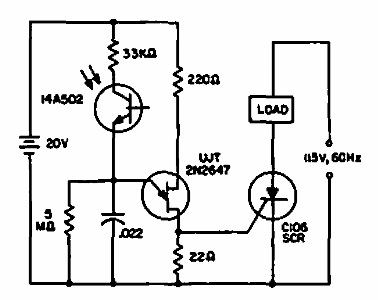 Sensor de luz 
