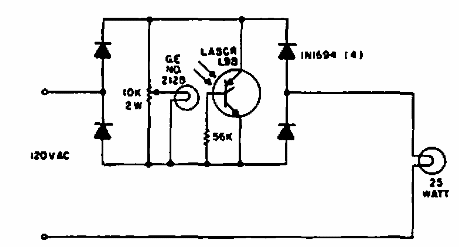 Control de fase de 25 W 
