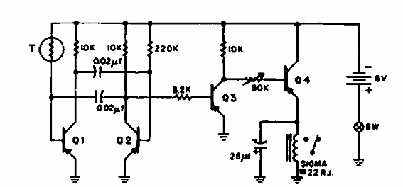 Alarma fotoeléctrica 
