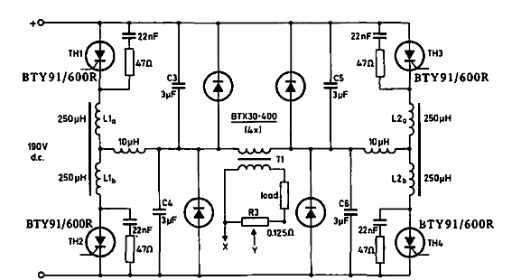 Inversor de puente de 1,5 kW 
