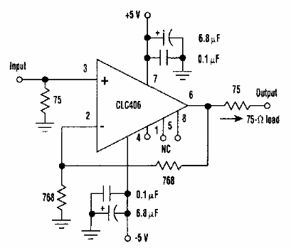 Amplificador de 30 MHz 
