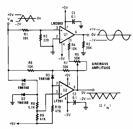 Convertidor sinusoidal 
