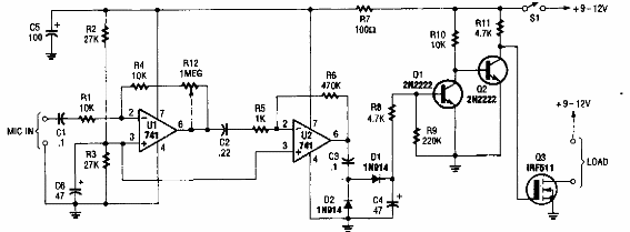 Interruptor controlado por audio
