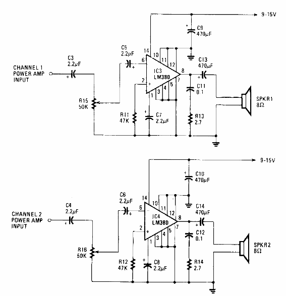 Amplificador para Walkman
