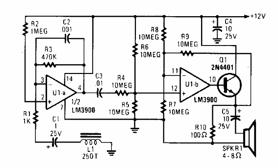 Amplificador telefónico 
