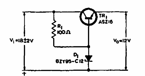 Regulador 12 Vx 250 mA 
