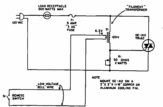 Control de baja tensión de 500 W
