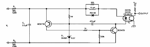 Sensor de tensión aislado 
