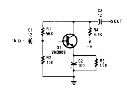 Etapa de preamplificación
