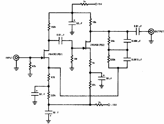 Preamplificador para fonocaptor magnético 
