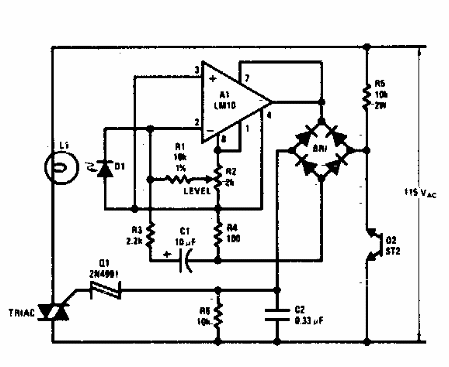 Control de nivel de luz 
