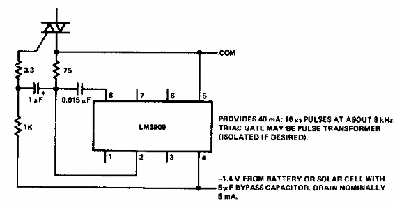 Triac disparador 
