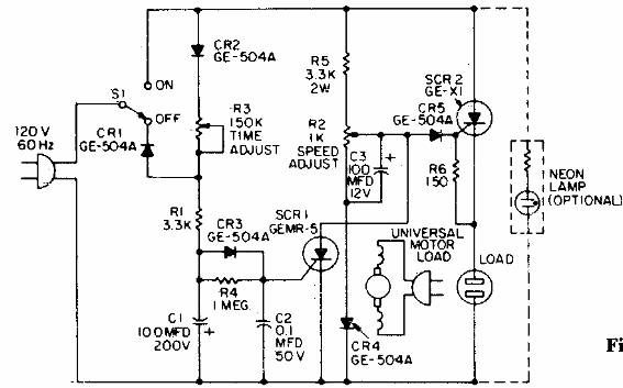 Control de velocidad con temporizador 
