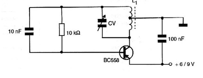 Oscilador de 3-10 MHz 
