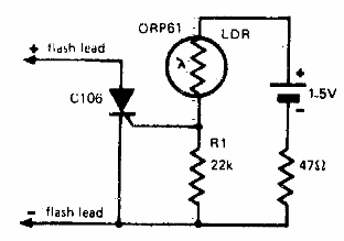 Flash esclavo 
