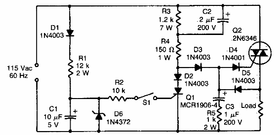 Regulador con triac 
