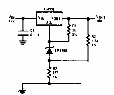 Regulador de acción lenta de 15 V
