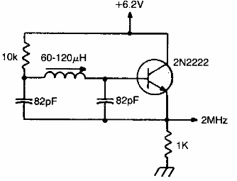 Oscilador de 2 MHz 
