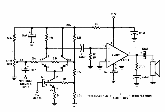 Circuito tambaleante 
