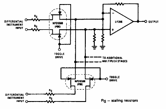 Interruptor analógico diferencial 
