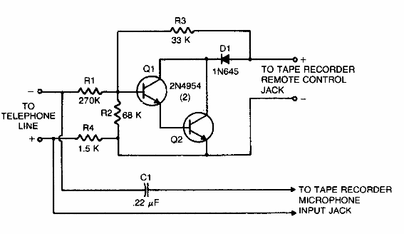 Circuito de inicio por teléfono
