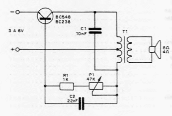 Oscilador de audio 
