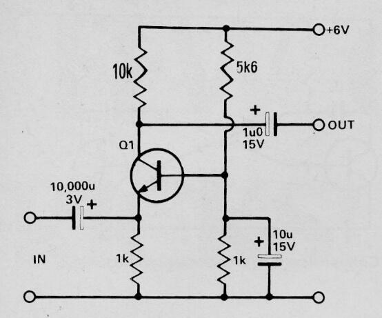 Amplificador de base común 
