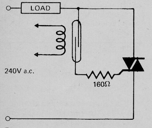 Relé de láminas en el control de Triac
