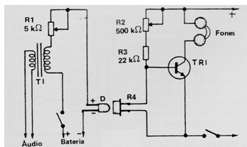 Optoacoplador experimental 
